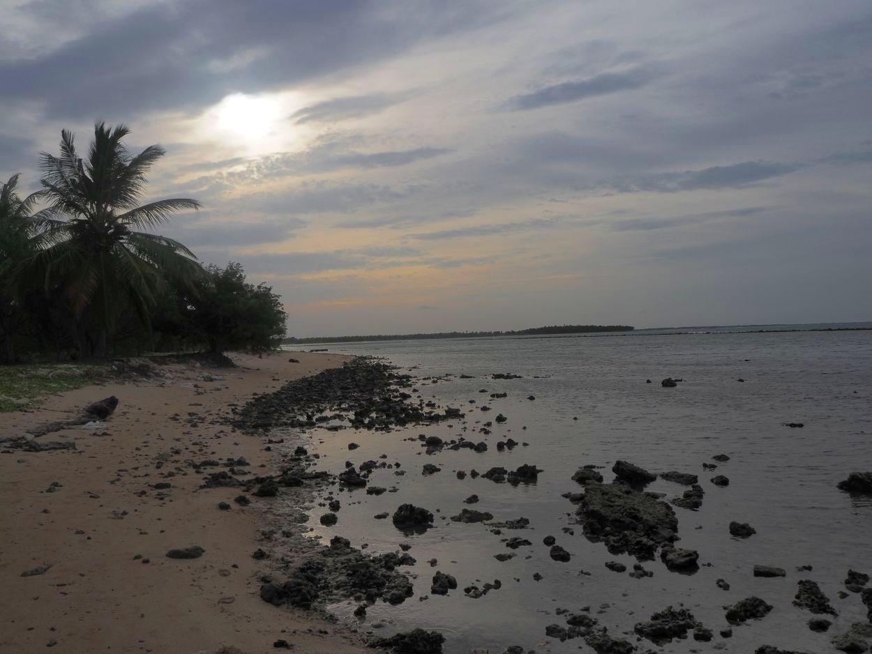 Sonnenuntergang in Sri Lanka