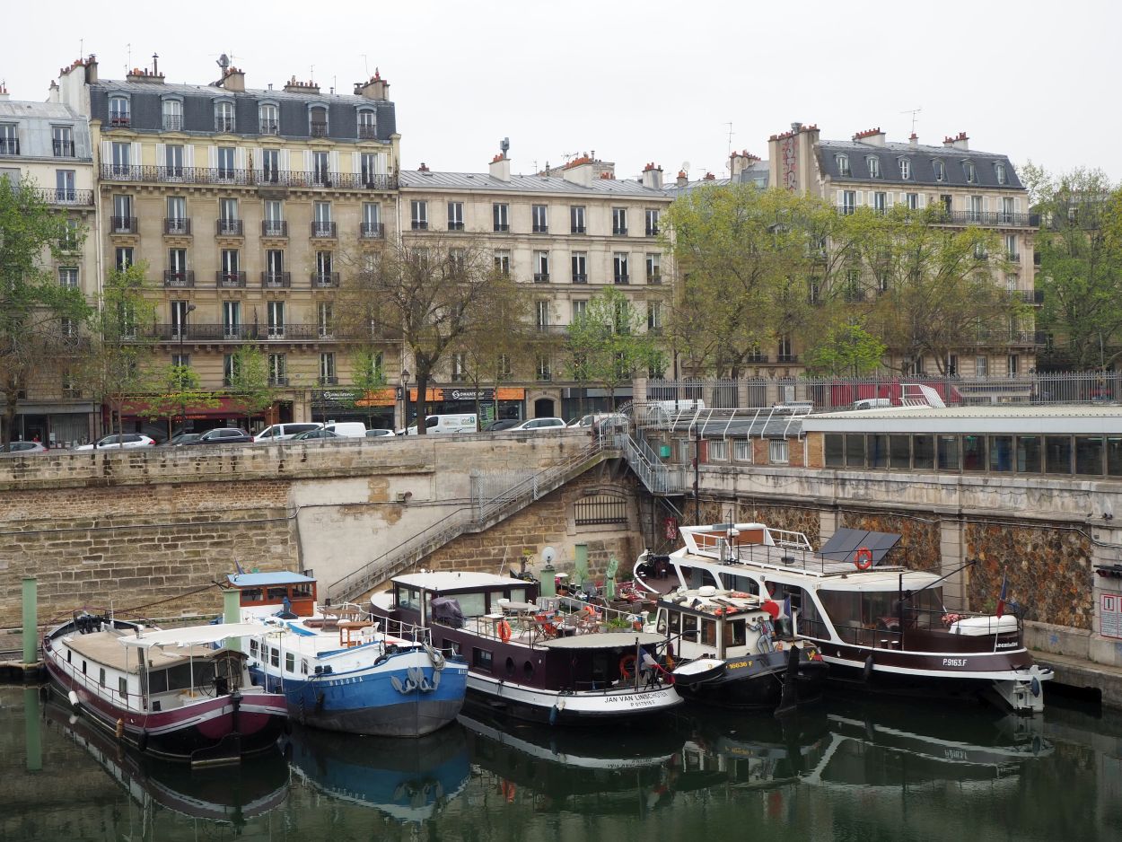 Canal St. Martin in Paris