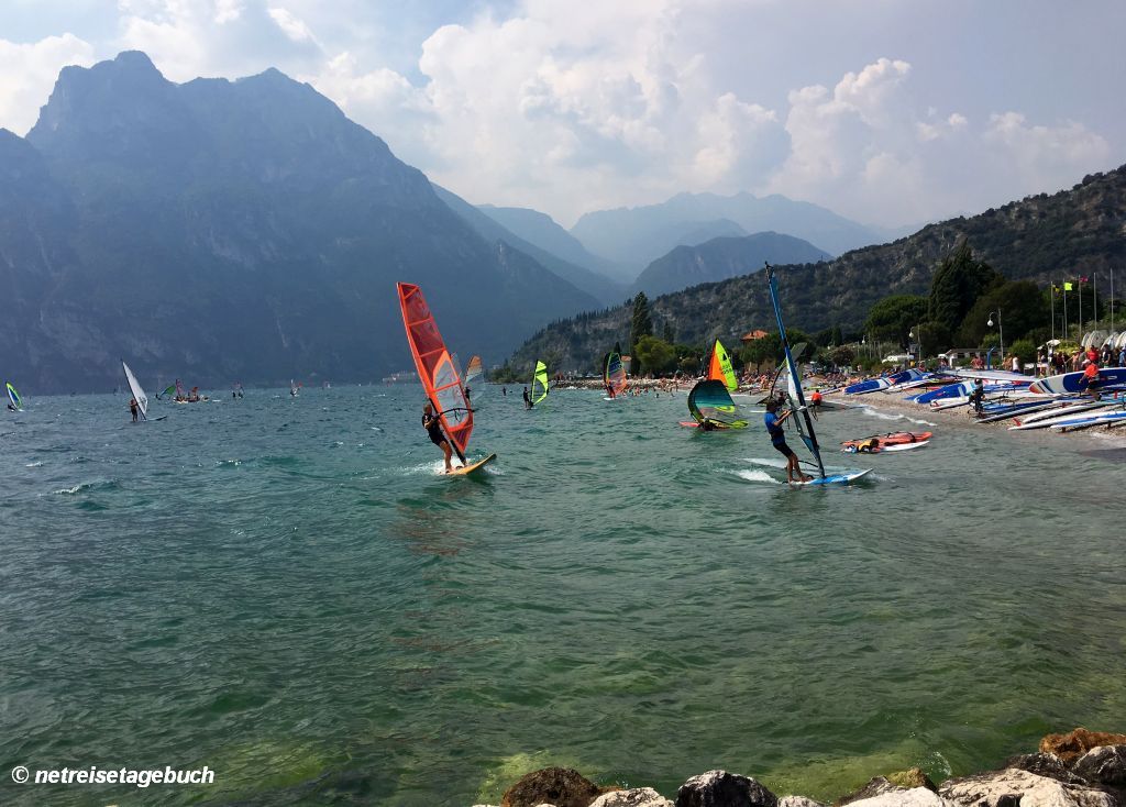 Torbole - Paradies für Wassersportler