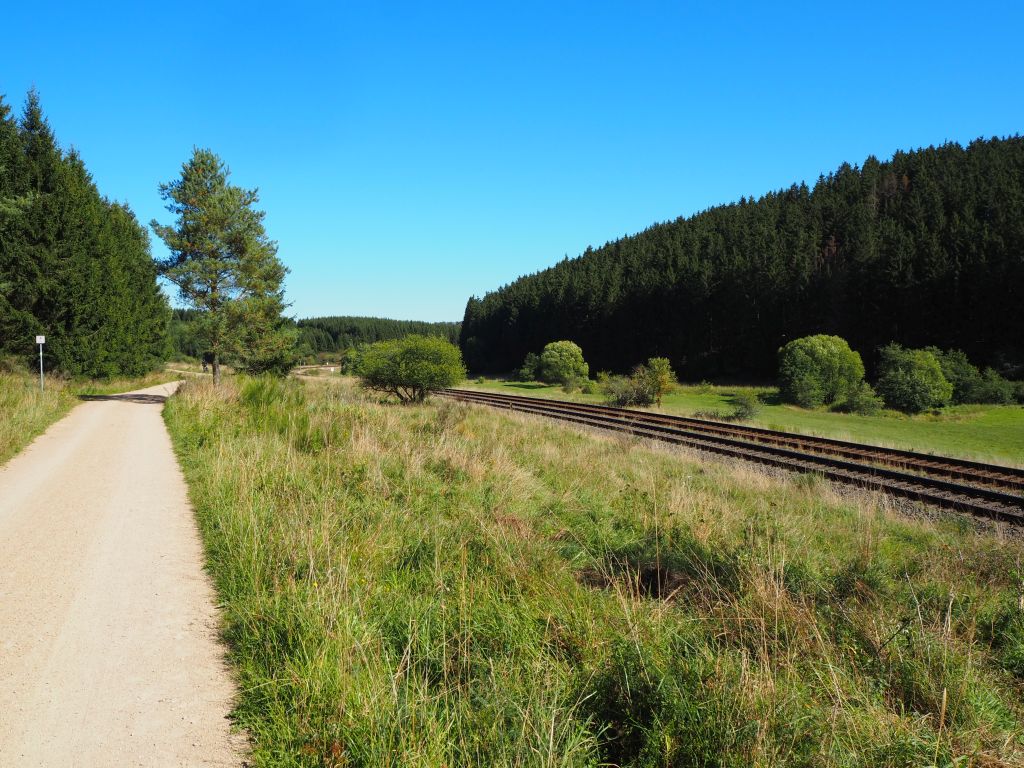 In Blankenheim starten wir den Erft-Radweg