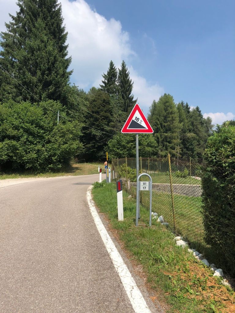 Fahrradtour-Steigungen am Gardasee