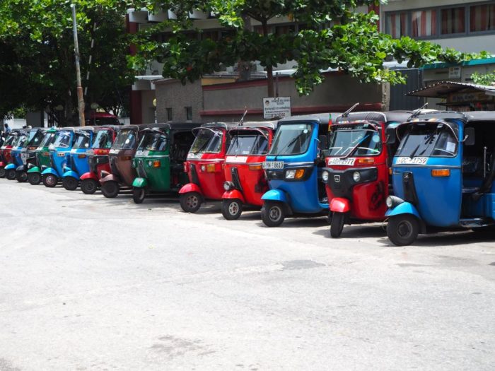 Tuk Tuk in Sri Lanka