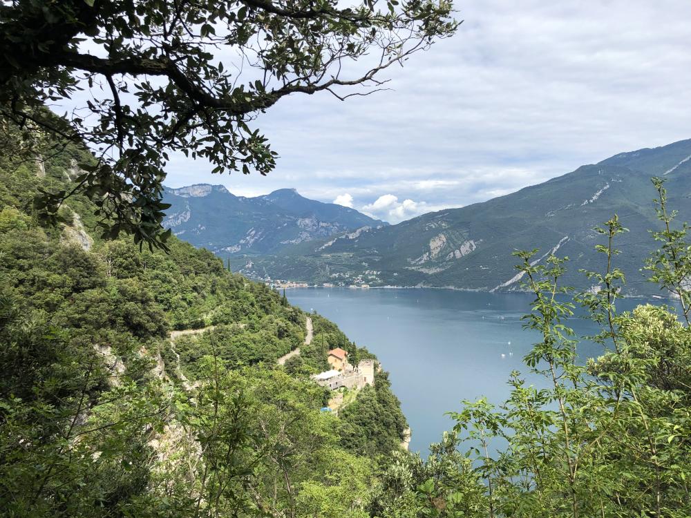 Fahrradtour mit herrlichem Blick auf den Gardasee