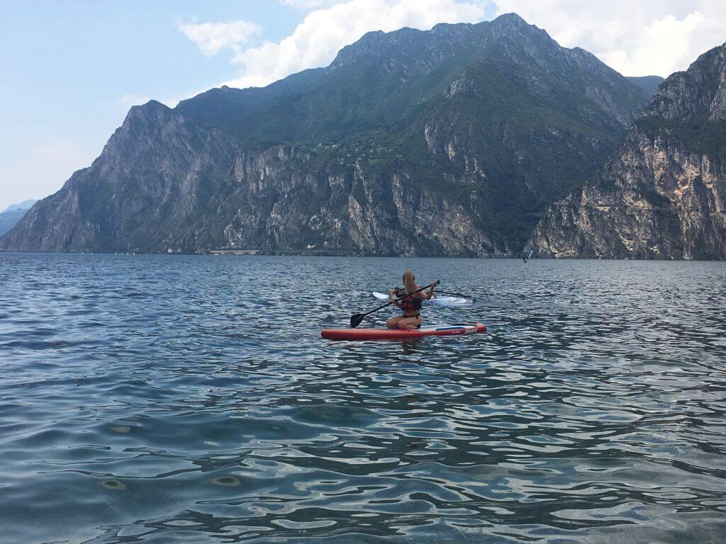 Stand Up Paddling am Gardasee