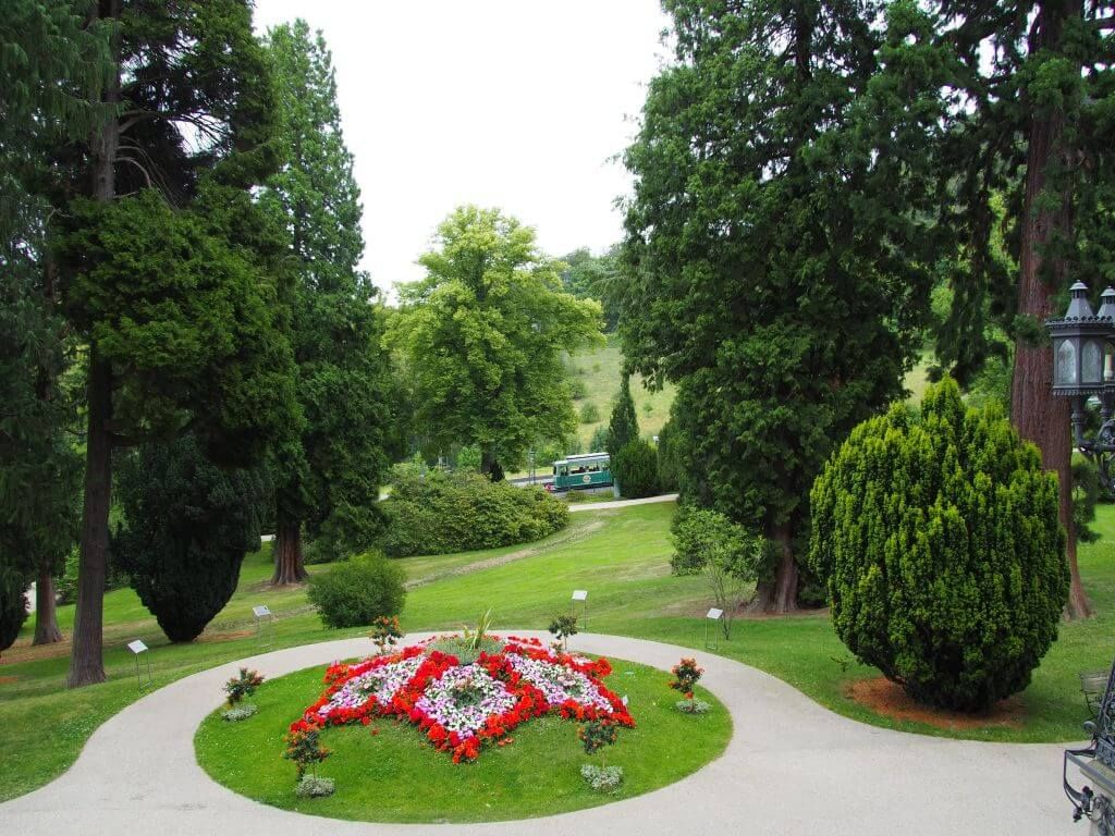 Park von Schloss Drachenburg