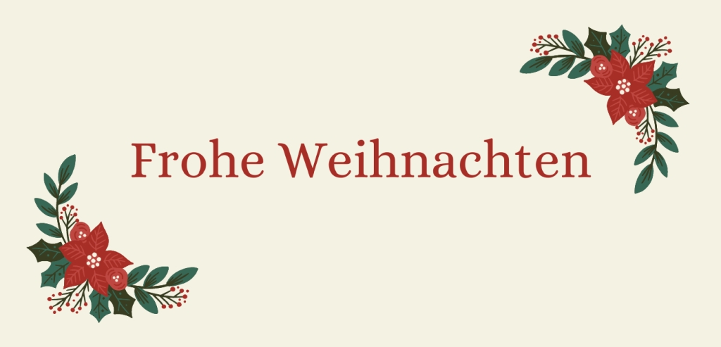 Frohe Weihnachten