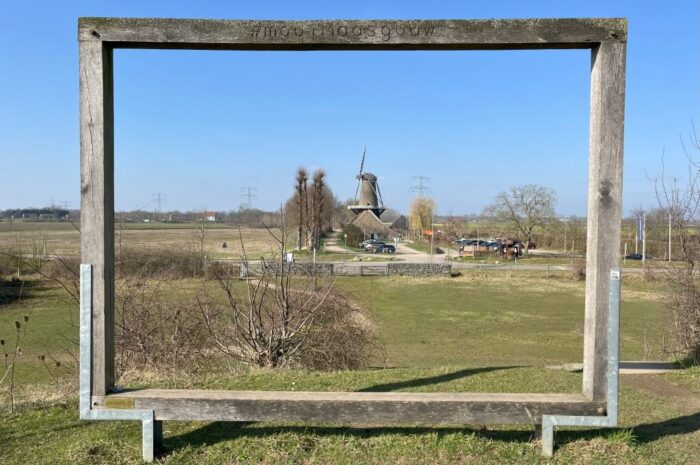 Premium-Wanderweg Molenplas: Wanderweg auf der „Insel in der Maas“